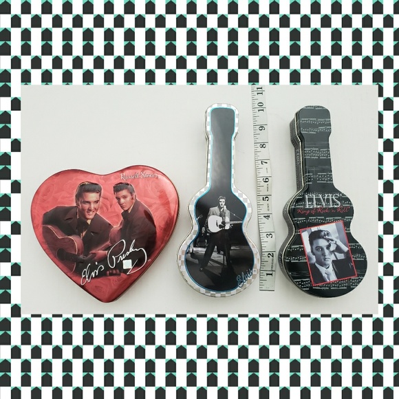 Elvis Presley set of 3 tins. - Picture 6 of 7